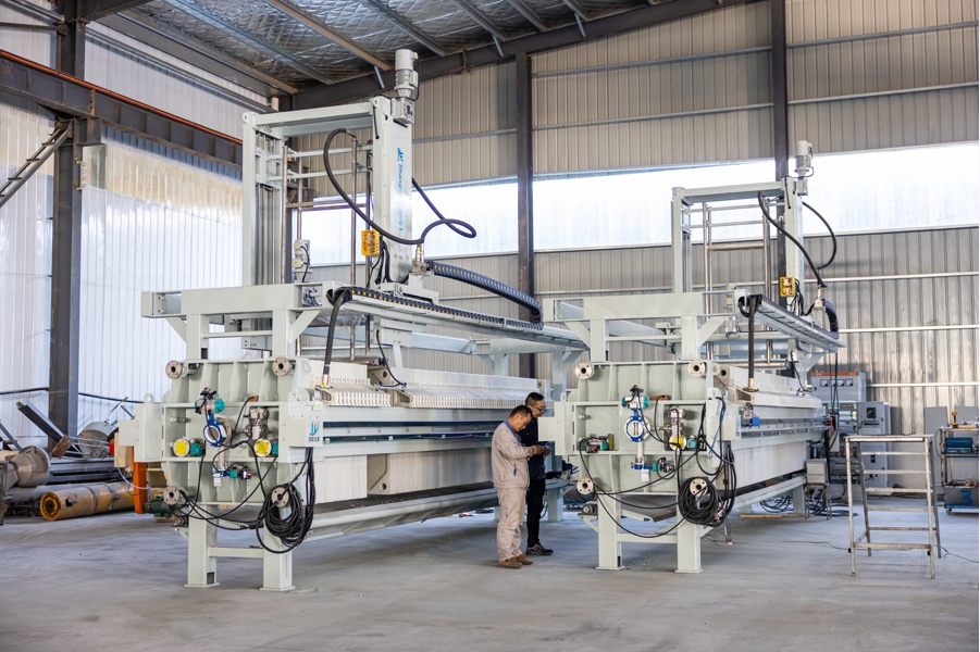 Wholesale Price Automatic Pull Plate Filter Pressfor Wastewater Treatment